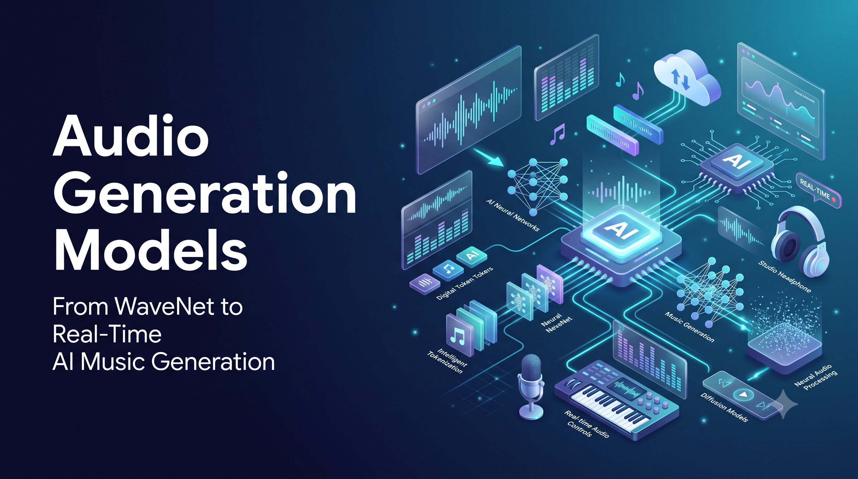 Audio Generation Models – From WaveNet to Real-Time AI Music — Cloud Ambassadors Team